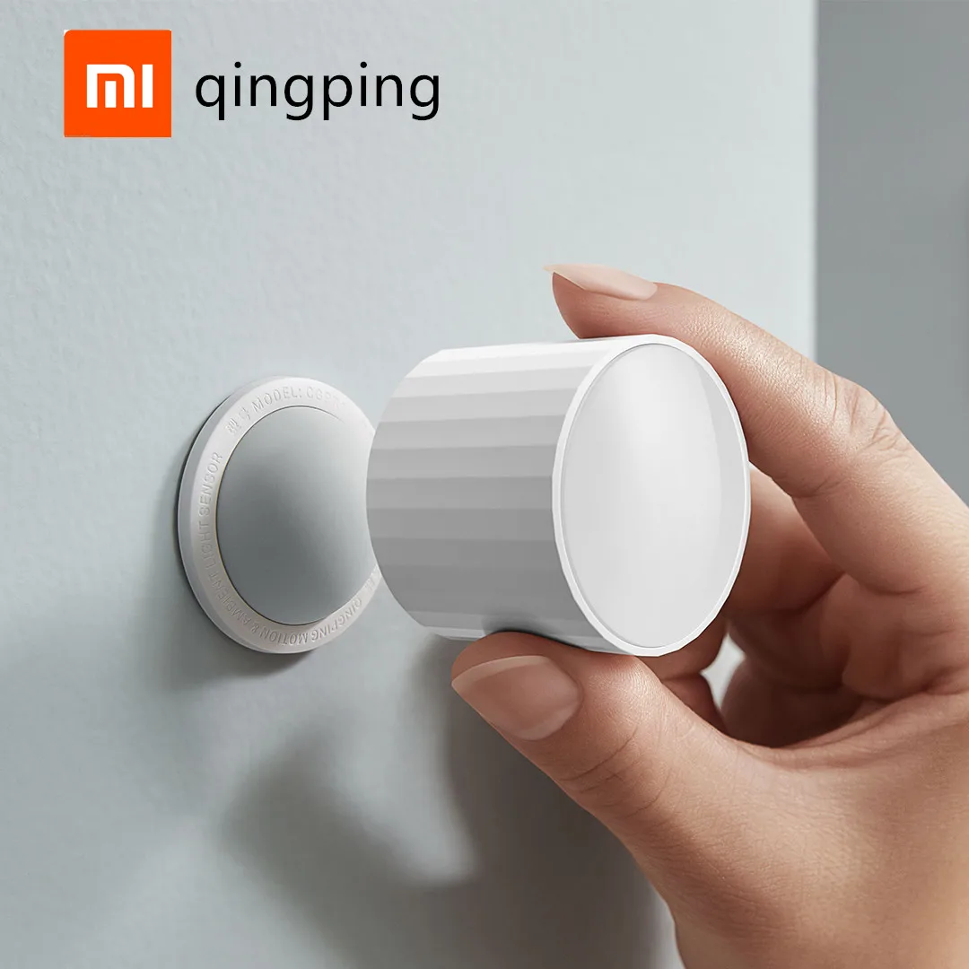 Xiaomi Mijia Qingping Human Body / Pet Sensor Smart Body Movement Motion & Light Sensor Magnetic Split Base Work for Mi Home App 
Xiaomi Mijia Qingping Human Body / Pet Sensor Smart Body Movement Motion & Light Sensor Magnetic Split Base Work for Mi Home App