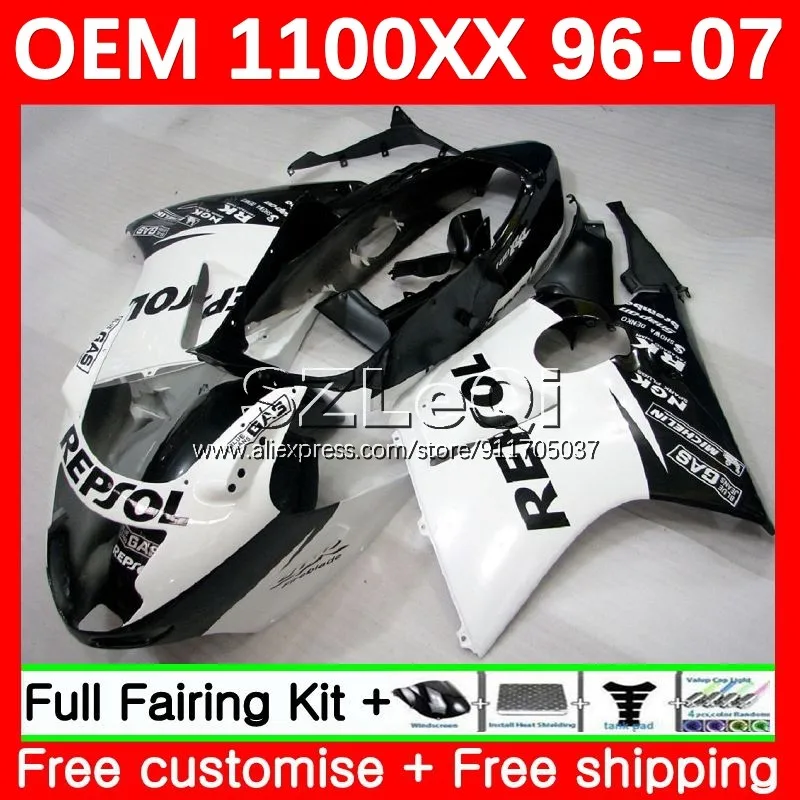 Repso Черный OEM Blackbird для HONDA CBR 1100 XX CBR1100XX 1996 1997 1998 1999 2000 2001 1100XX 02 03 04 05 06 07 обтекатель 58LQ.31
Repso Черный OEM Blackbird для HONDA CBR 1100 XX CBR1100XX 1996 1997 1998 1999 2000 2001 1100XX 02 03 04 05 06 07 обтекатель 58LQ.31