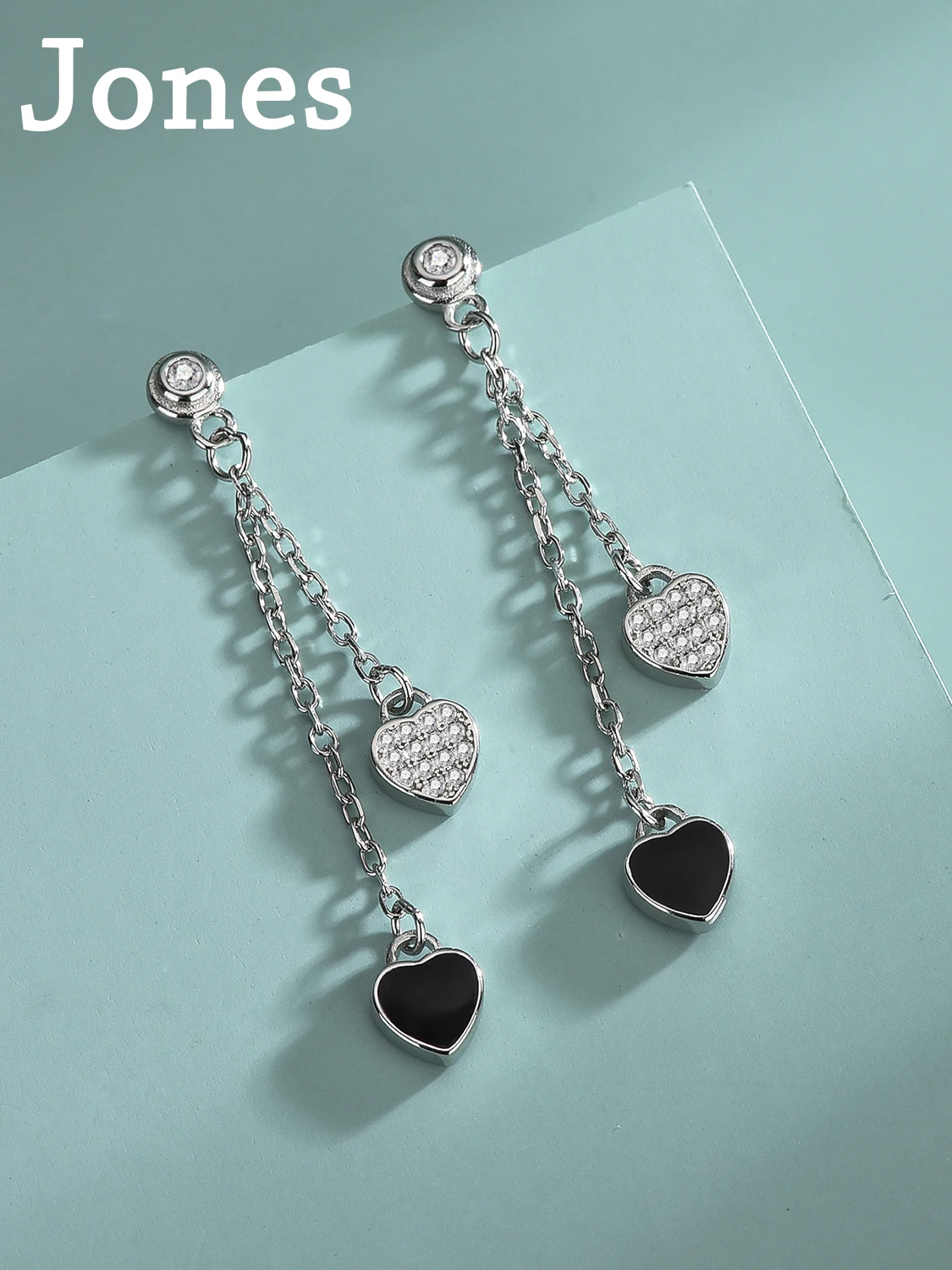 S925 Sterling Silver Europe And The United States Fashion Long Tassel Back Hanging Heart-shaped Drops Temperament
S925 Sterling Silver Europe And The United States Fashion Long Tassel Back Hanging Heart-shaped Drops Temperament