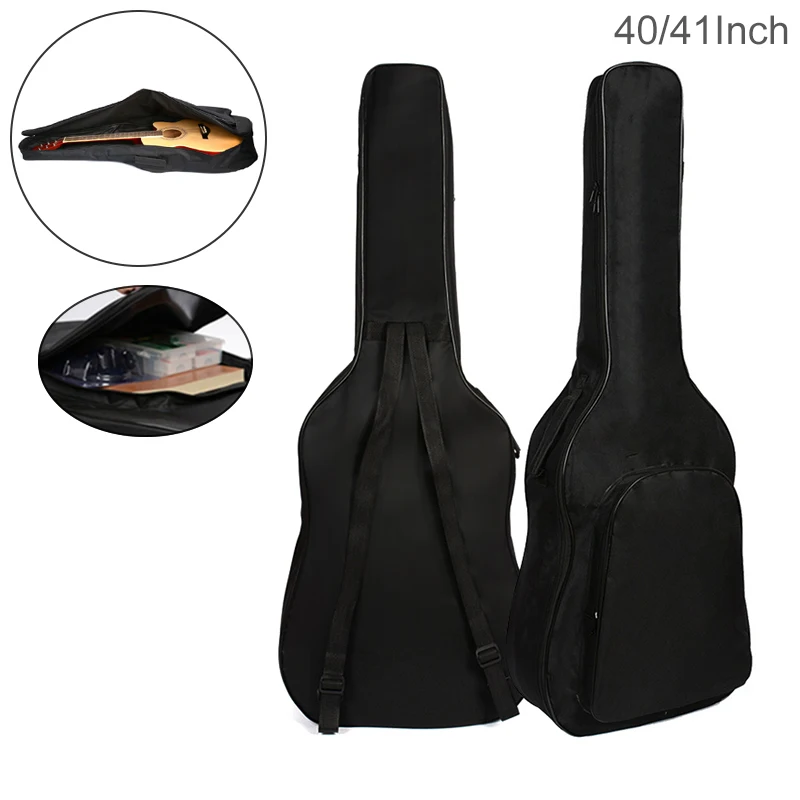 40 / 41 Inch Oxford Fabric Guitar Case Gig Bag Double Straps Padded 5mm Cotton Soft Acoustic Folk Classical Guitar
40 / 41 Inch Oxford Fabric Guitar Case Gig Bag Double Straps Padded 5mm Cotton Soft Acoustic Folk Classical Guitar