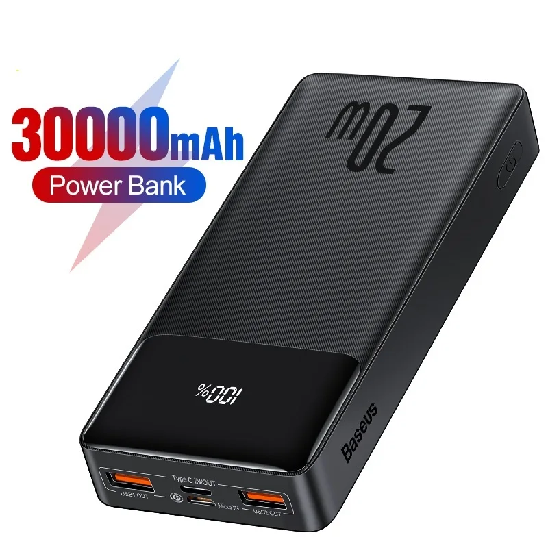 30000mAh Power Bank Portable Charger 30000 External Battery PD Fast Charging Pack Powerbank For Phone Xiaomi mi PoverBank
30000mAh Power Bank Portable Charger 30000 External Battery PD Fast Charging Pack Powerbank For Phone Xiaomi mi PoverBank