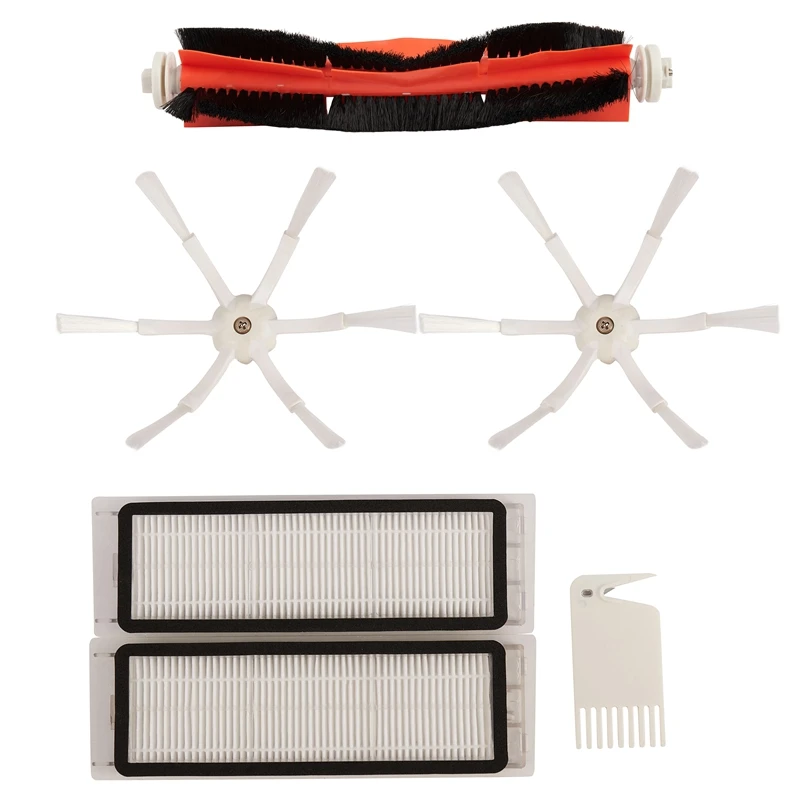 For Xiaomi Mijia Robot Vacuum Cleaner 1 1S 2 Roborock Spare Part Kits Packaging Pack Hepa Filter Side Roller Main Brush
For Xiaomi Mijia Robot Vacuum Cleaner 1 1S 2 Roborock Spare Part Kits Packaging Pack Hepa Filter Side Roller Main Brush