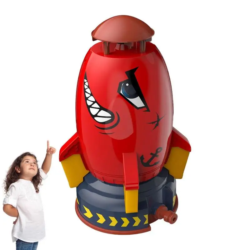 Water Sprinkler Toy Rocket Modeling Swirl Spinning Sprinkler Easy To Operate Outdoor Water Toys Summer Backyard Garden Splash
Water Sprinkler Toy Rocket Modeling Swirl Spinning Sprinkler Easy To Operate Outdoor Water Toys Summer Backyard Garden Splash