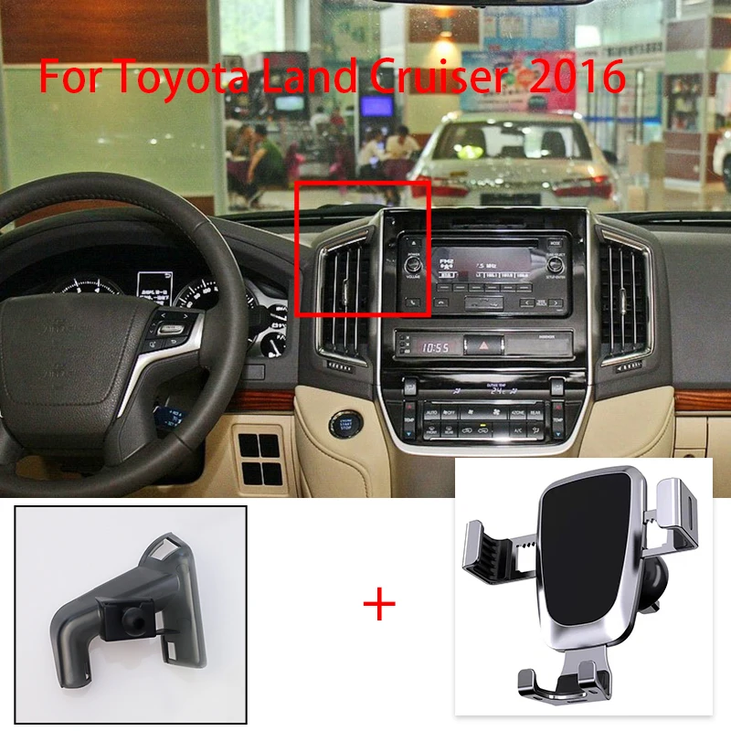 Держатель для мобильного телефона для Toyota Land Cruiser 2016, кронштейн для крепления на вентиляционное отверстие, держатель для телефона GPS, подста...
Держатель для мобильного телефона для Toyota Land Cruiser 2016, кронштейн для крепления на вентиляционное отверстие, держатель для телефона GPS, подста...