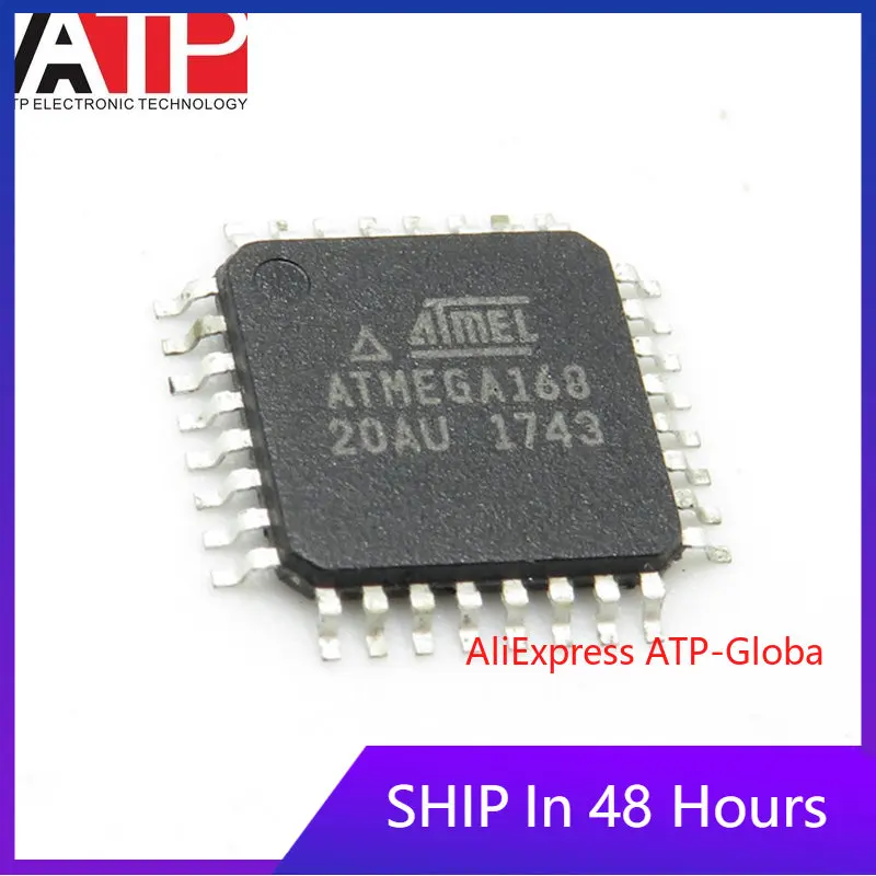 

1-100PCS ATMEGA168-20AU SMD TQFP-32 ATMEGA168 8-bit Microcontroller-AVR Microcontroller Brand New Original Spot in stock