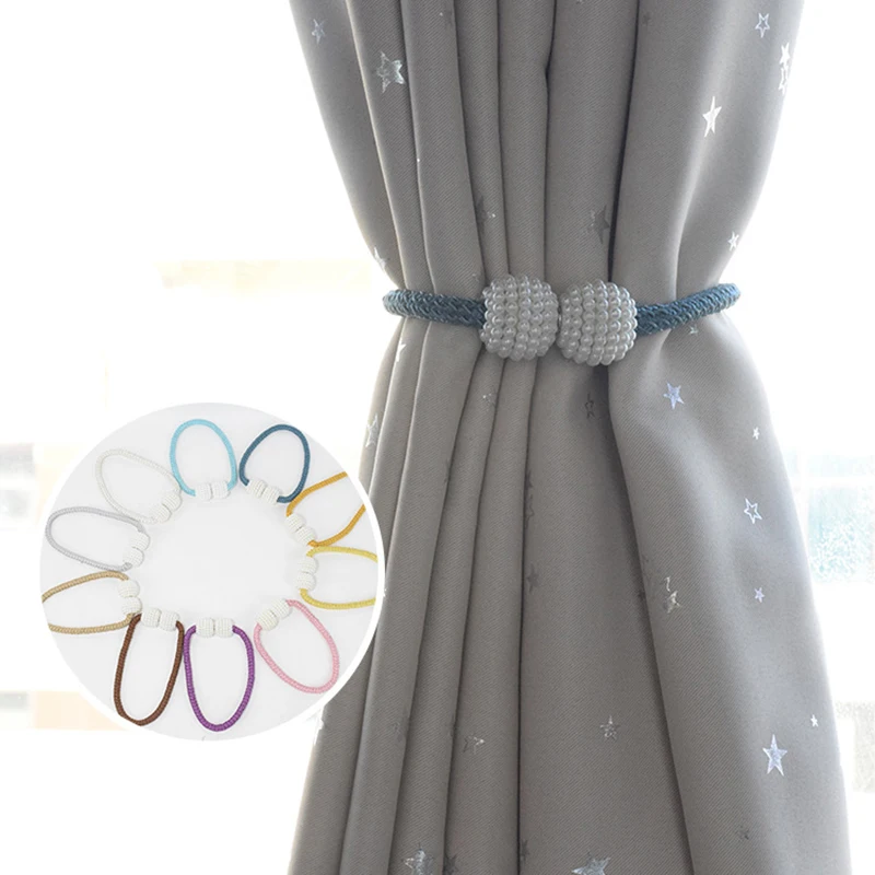 Pearl Magnetic Curtain Bandage Clip Holders Tieback Buckle Hanging Ball Buckle Tie Back Curtain Accessories Home Decor
Pearl Magnetic Curtain Bandage Clip Holders Tieback Buckle Hanging Ball Buckle Tie Back Curtain Accessories Home Decor