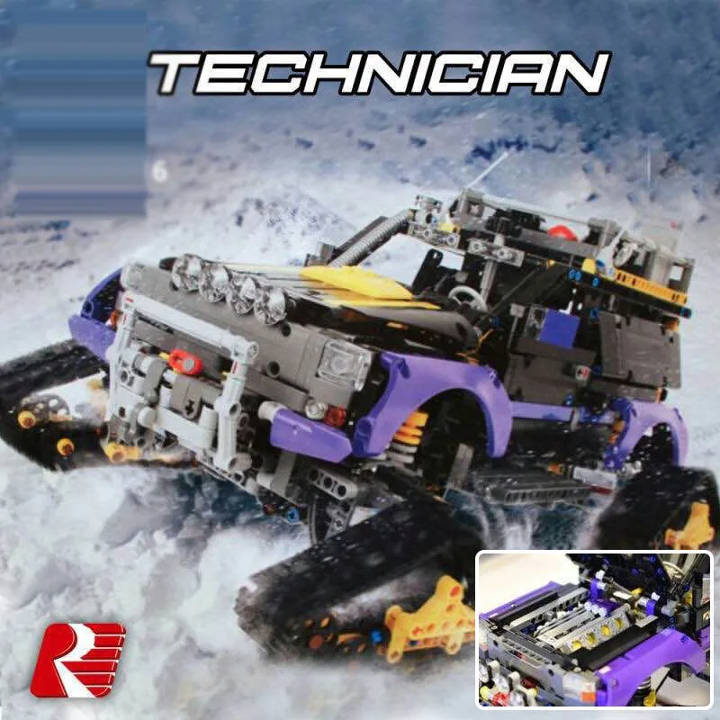 MOC Technic Series Extreme Adventure Car Multifunction vehicle Supercar Building Blocks Compatible 42096 Birthday Christmas gift
MOC Technic Series Extreme Adventure Car Multifunction vehicle Supercar Building Blocks Compatible 42096 Birthday Christmas gift