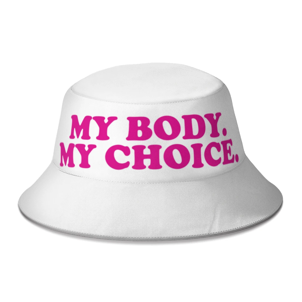 New Summer Abortion Rights MY BODY MY CHOICE Bucket Hats for Women Men Beach Foldable Bob Fishing Hat Girls Boys Panama Sun Cap
New Summer Abortion Rights MY BODY MY CHOICE Bucket Hats for Women Men Beach Foldable Bob Fishing Hat Girls Boys Panama Sun Cap