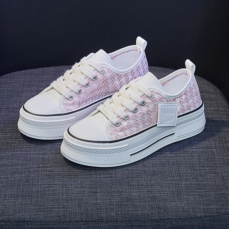 2023 Women's New Lace Hollow Thick Bottom Casual Women's Shoes Breathable Trendy Sports Shoes
2023 Women's New Lace Hollow Thick Bottom Casual Women's Shoes Breathable Trendy Sports Shoes