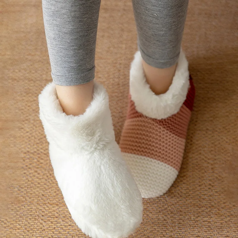 Зимние мужские и женские носки, обувь, домашние носки для сна, домашние тапочки, вязаные носки на ковровой дорожке, женские теплые тапочки из... 
Зимние мужские и женские носки, обувь, домашние носки для сна, домашние тапочки, вязаные носки на ковровой дорожке, женские теплые тапочки из...