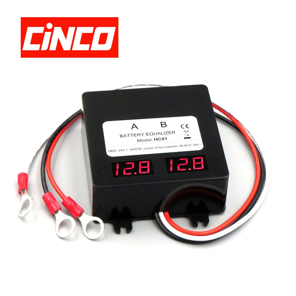 CINCO HC01 Battery Equalizer Lead Acid Batteries HA01 Voltage Balancer Lead acid Battery Charger Regulator in Serial 2S Active
CINCO HC01 Battery Equalizer Lead Acid Batteries HA01 Voltage Balancer Lead acid Battery Charger Regulator in Serial 2S Active