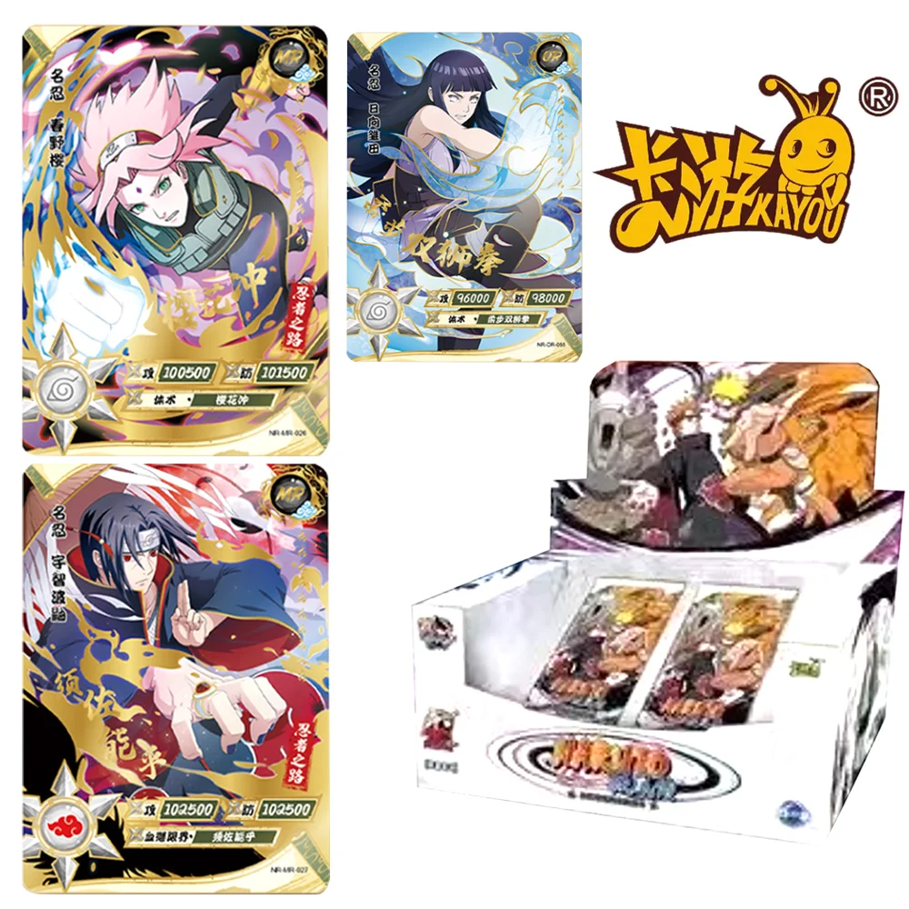 Naruto Anime KAYOU Cards Chapter of The Array Box Added SE SLR BP MR Ninja World Collection Cards Anime Game Gifts for Kids Toys
Naruto Anime KAYOU Cards Chapter of The Array Box Added SE SLR BP MR Ninja World Collection Cards Anime Game Gifts for Kids Toys