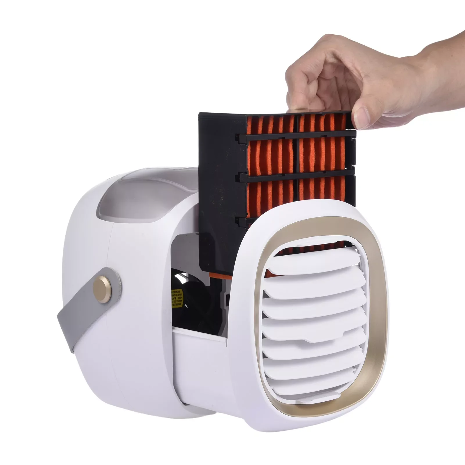 NEW IN Portable Home Mini Air Conditioner 2000 MAh USB Rechargeable 3-speed Cooling Fan Evaporative Air Cooling Humidifier Equip
NEW IN Portable Home Mini Air Conditioner 2000 MAh USB Rechargeable 3-speed Cooling Fan Evaporative Air Cooling Humidifier Equip