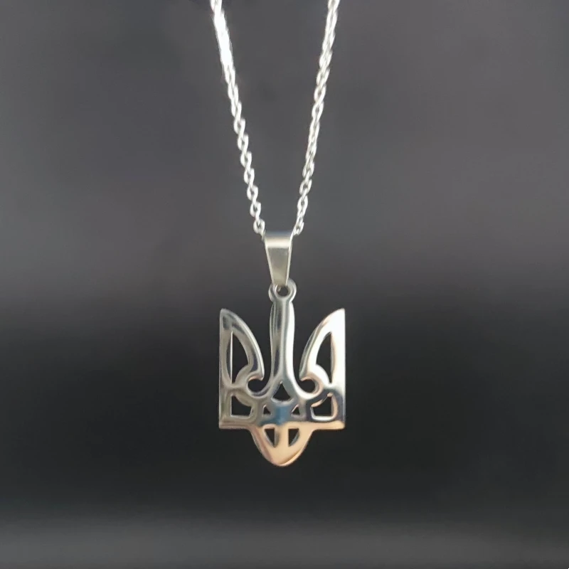 Stainless Steel National Symbols Of Ukraine Pendant Necklace For Men Women Ukrainian Solidarity Choker Jewelry
Stainless Steel National Symbols Of Ukraine Pendant Necklace For Men Women Ukrainian Solidarity Choker Jewelry