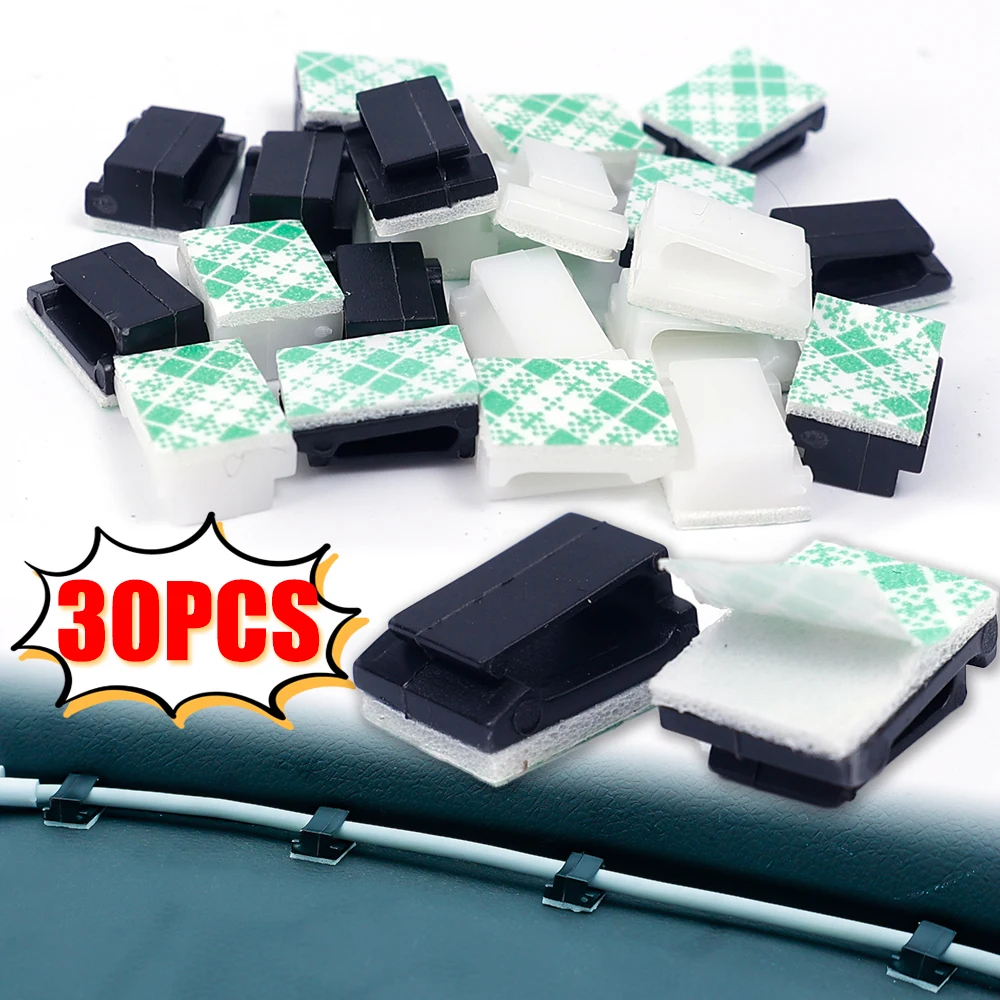 30/1pcs Car Cable Clips USB Line Desktop Storage Organizers Mini Light Cord Decorative Wire Fixing Self-adhesive Cable Tie
30/1pcs Car Cable Clips USB Line Desktop Storage Organizers Mini Light Cord Decorative Wire Fixing Self-adhesive Cable Tie