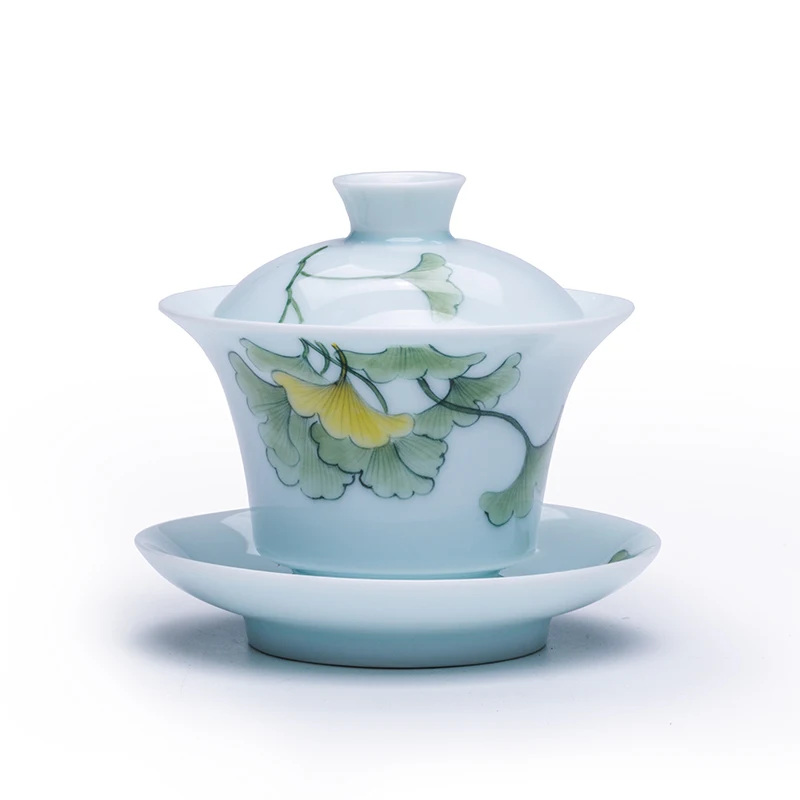 Фарфоровый чайный тюрен ручной росписи 140 мл в китайском стиле Gaiwan с крышкой чайный сервиз Кунг-фу чайная суповая чаша чайная посуда чаван
Фарфоровый чайный тюрен ручной росписи 140 мл в китайском стиле Gaiwan с крышкой чайный сервиз Кунг-фу чайная суповая чаша чайная посуда чаван