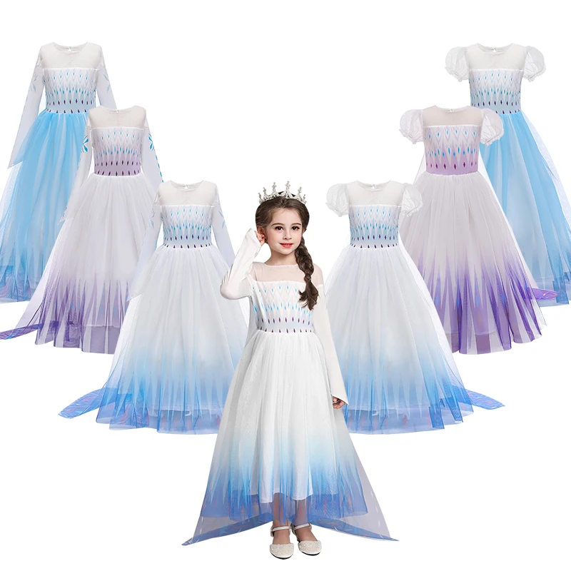 Girl Summer Dress Kids Cosplay Costume For 3-12 Years Children Girls Fancy Disguise Snowflake Birthday Clothes
Girl Summer Dress Kids Cosplay Costume For 3-12 Years Children Girls Fancy Disguise Snowflake Birthday Clothes