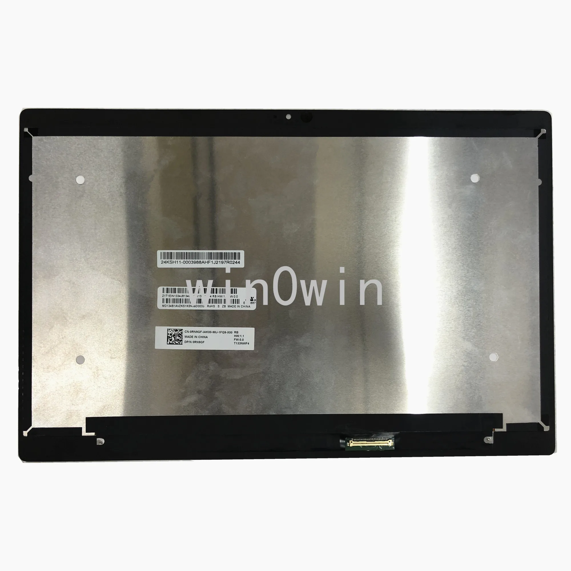

For Dell Latitude 3310 2-in-1 laptop R133NWF4 RB T133NWF4 RB DP/N 0RN9GF 13.3 inch LCD SCREEN Touch Screen Digitizer Assembly