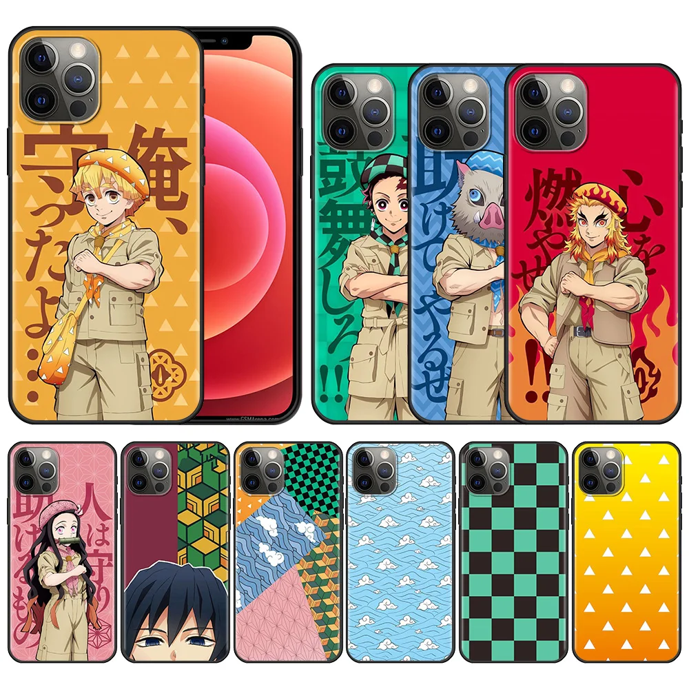 Anime Demon Slayer Phone Case For Apple iPhone 13 12 11 Pro Max Mini X XR XS Max 6 6S 7 8 Plus 5 5S SE(2020) Fitted Coque
Anime Demon Slayer Phone Case For Apple iPhone 13 12 11 Pro Max Mini X XR XS Max 6 6S 7 8 Plus 5 5S SE(2020) Fitted Coque