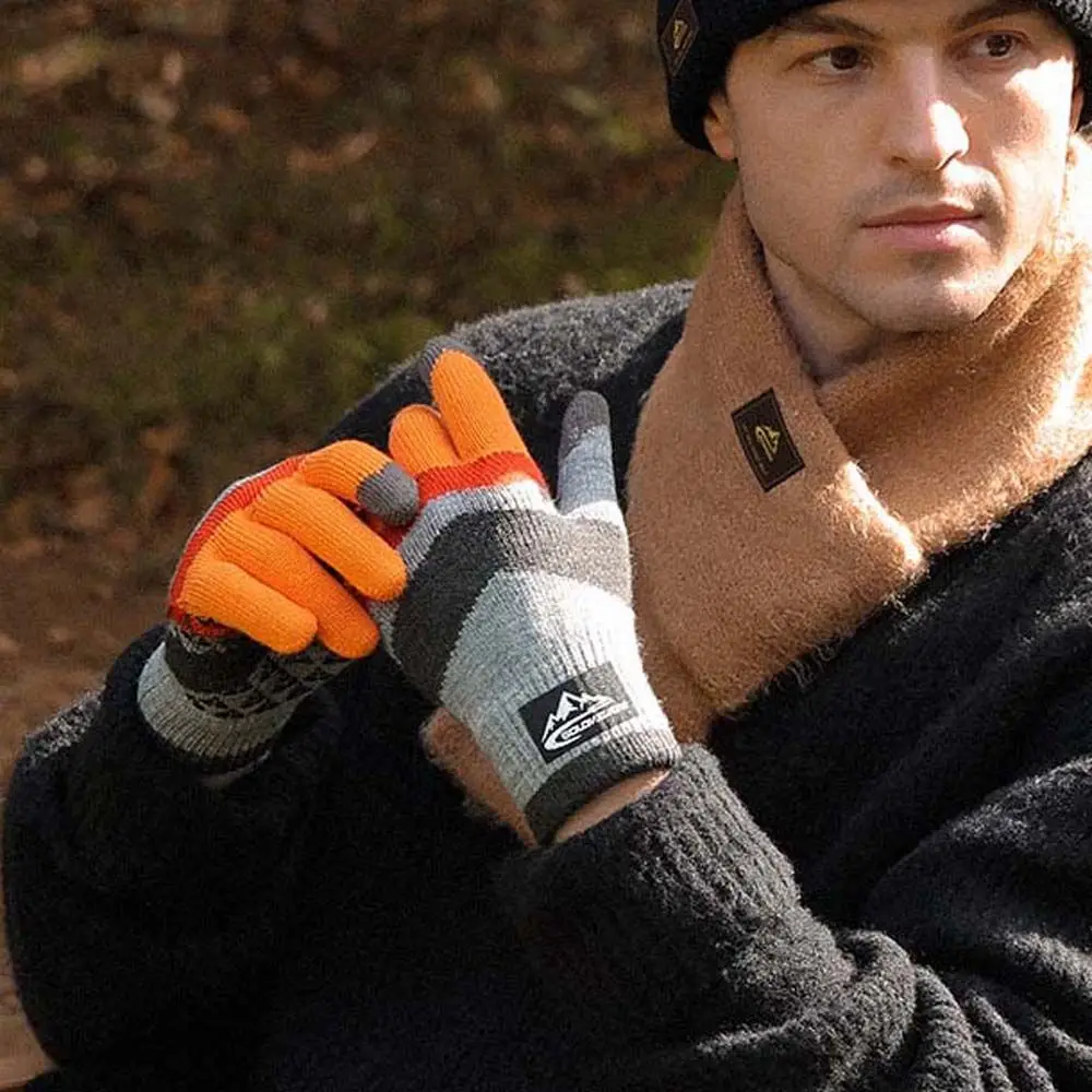 Уличные вязаные крючком плотные ветрозащитные нескользящие перчатки для сенсорного экрана перчатки с пальцами мужские зимние перчатки
Уличные вязаные крючком плотные ветрозащитные нескользящие перчатки для сенсорного экрана перчатки с пальцами мужские зимние перчатки