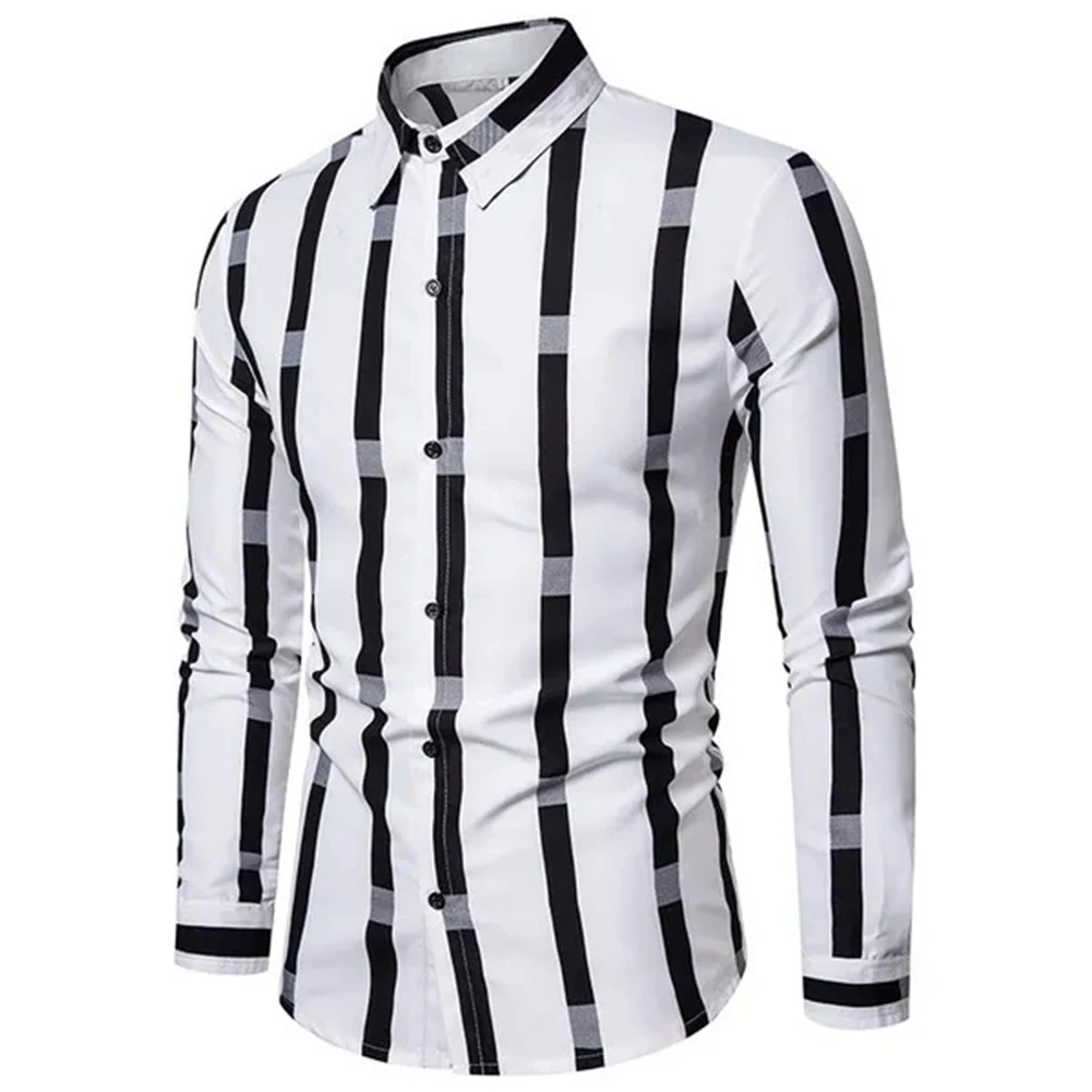 Your Versatile Go to Shirt for Fashion and Fitness | Men's Long Sleeve Button Down Striped Shirt with T Vintage Dress Style
Your Versatile Go to Shirt for Fashion and Fitness | Men's Long Sleeve Button Down Striped Shirt with T Vintage Dress Style
