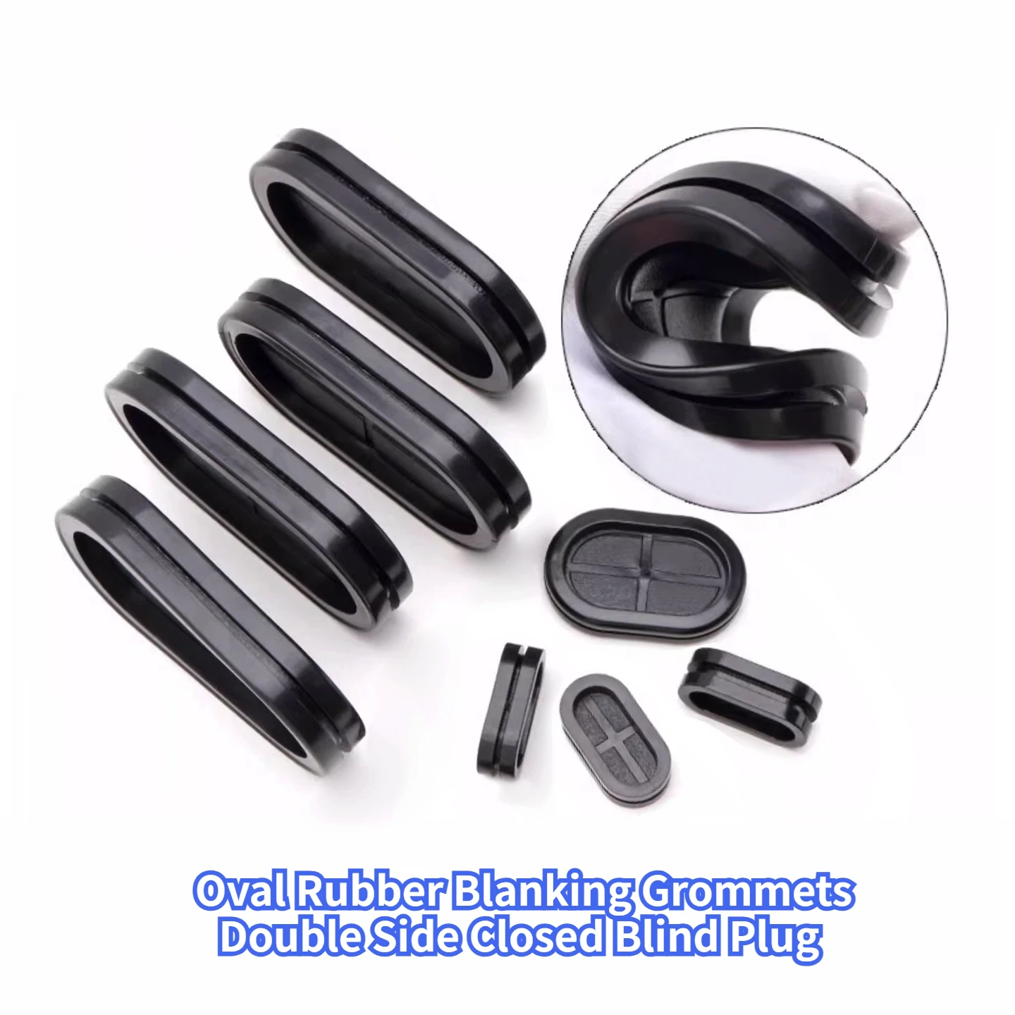 Резиновые овальные заглушки 13-60 мм белые/черные
Резиновые овальные заглушки 13-60 мм белые/черные