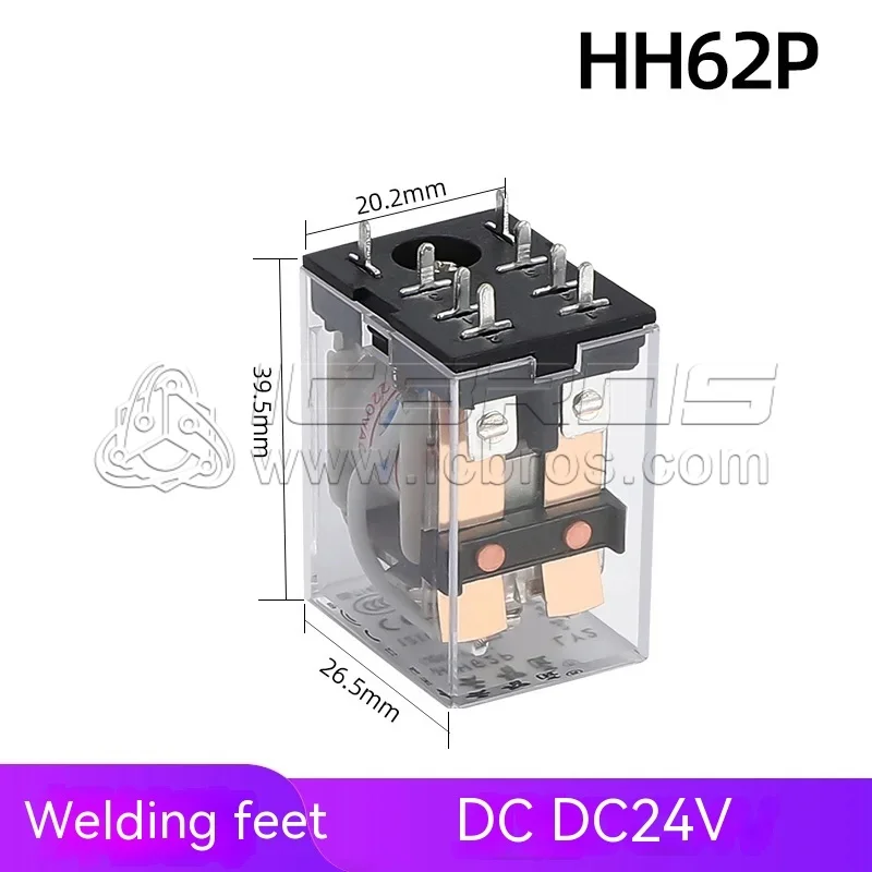 Электромагнитное реле HH52P HH53P среднего размера 54P, 220 В переменного тока, HH62P24V ток, 8-контактный сварочный аппарат, маленький контакт, AC220V DC12V DC24V
Электромагнитное реле HH52P HH53P среднего размера 54P, 220 В переменного тока, HH62P24V ток, 8-контактный сварочный аппарат, маленький контакт, AC220V DC12V DC24V