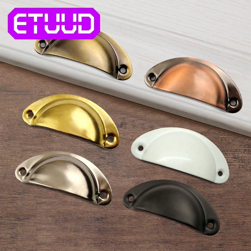 6 Pcs Antique Shell Pull Handles Vintage Cabinet Knob Handles for Cupboard Door Cabinet Drawer Furniture Hardware Home
6 Pcs Antique Shell Pull Handles Vintage Cabinet Knob Handles for Cupboard Door Cabinet Drawer Furniture Hardware Home