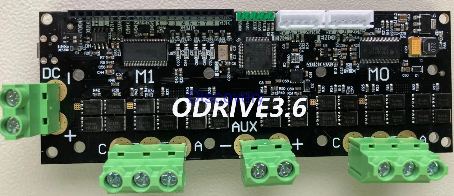 Высокопроизводительный бесщеточный контроллер двигателя ODrive Hardware3.6 поддерживает различные кодировщики BLDC
Высокопроизводительный бесщеточный контроллер двигателя ODrive Hardware3.6 поддерживает различные кодировщики BLDC