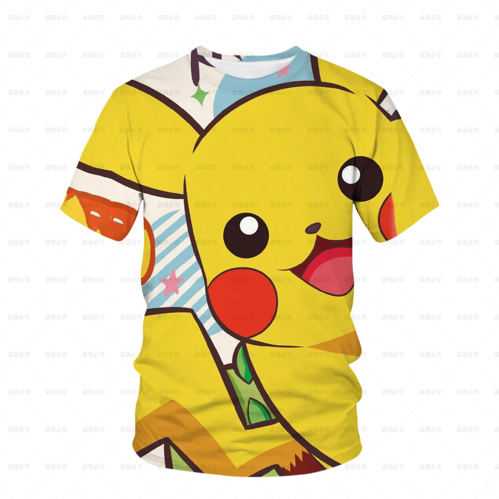 2023 Pikachu T-shirt Baby Boys Girls Children's Short Sleeve Summer Dress Pocket Monster Cartoon Print 3D T-shirt Street Dress
2023 Pikachu T-shirt Baby Boys Girls Children's Short Sleeve Summer Dress Pocket Monster Cartoon Print 3D T-shirt Street Dress