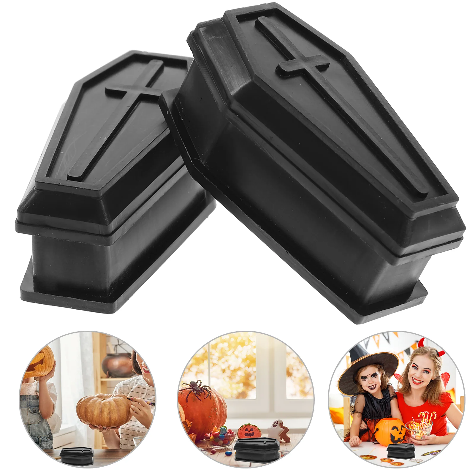 2 Pcs Cake Toy Funny Prank Prop Scary Horror Toy Prank Coffin Figure Haunted House Coffin Coffin Makeup Holder
2 Pcs Cake Toy Funny Prank Prop Scary Horror Toy Prank Coffin Figure Haunted House Coffin Coffin Makeup Holder