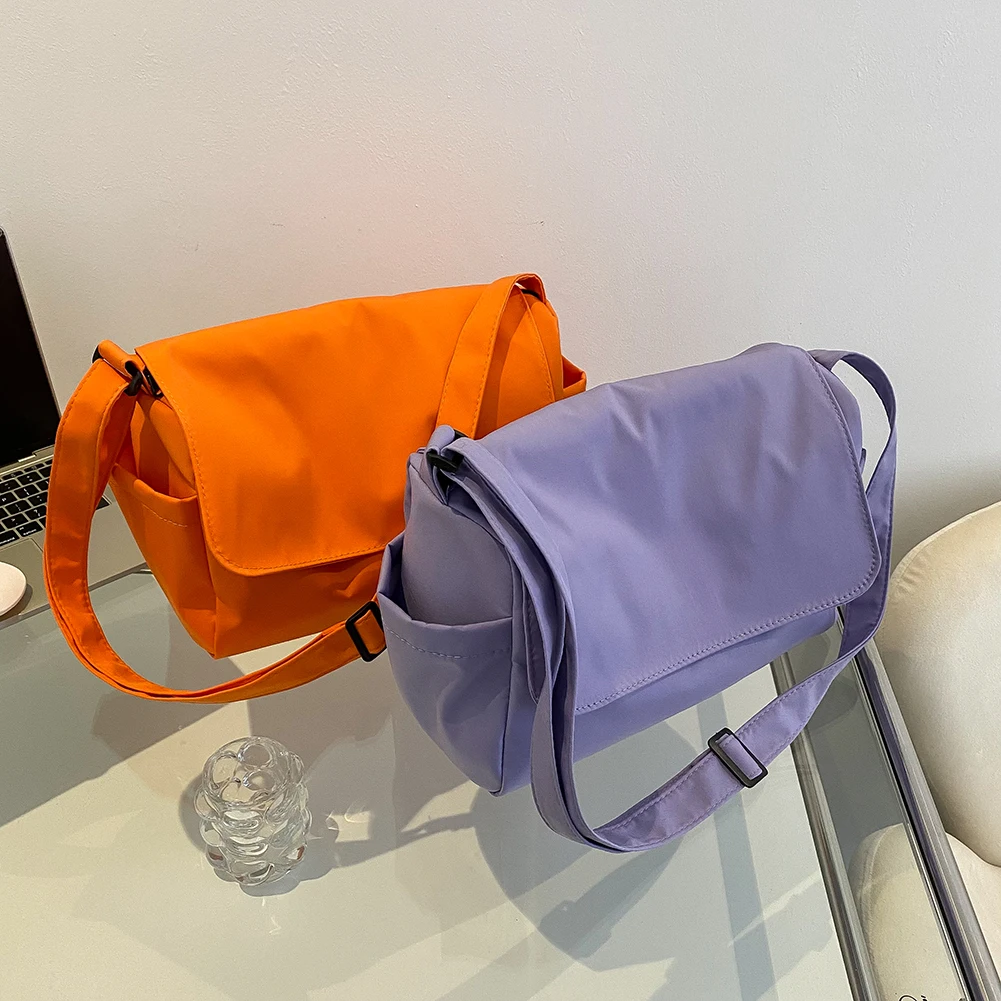 Japanese Solid Color Shoulder Crossbody Bag Women Oxford Cloth Big Lady Satchels Unisex Cross Body Bag Large Woman Messenger Bag
Japanese Solid Color Shoulder Crossbody Bag Women Oxford Cloth Big Lady Satchels Unisex Cross Body Bag Large Woman Messenger Bag