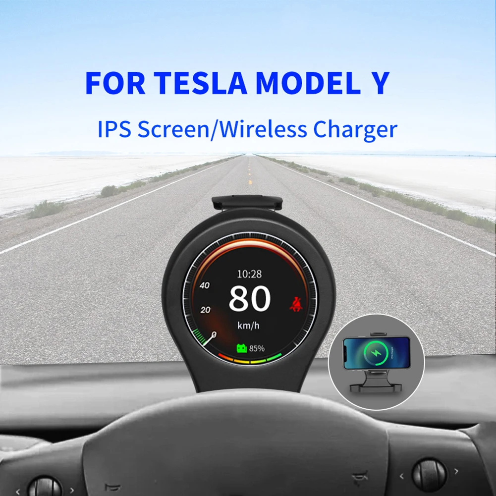 For Tesla Dashboard Head-up LCD Display For Tesla Model Y Display Speedmeter Door Opening Information Light Car Instrument Clust
For Tesla Dashboard Head-up LCD Display For Tesla Model Y Display Speedmeter Door Opening Information Light Car Instrument Clust
