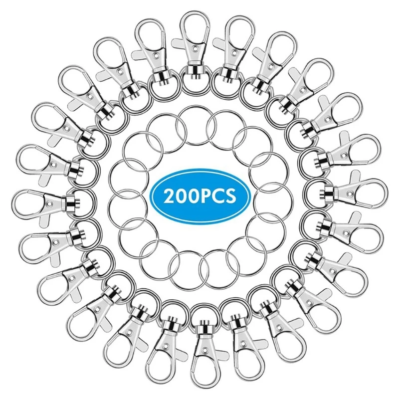 200 шт. серебряные большие маленькие застежки-карабины из сплава, крючки, соединители для ожерелья, браслета, фурнитура для изготовления ювел...
200 шт. серебряные большие маленькие застежки-карабины из сплава, крючки, соединители для ожерелья, браслета, фурнитура для изготовления ювел...