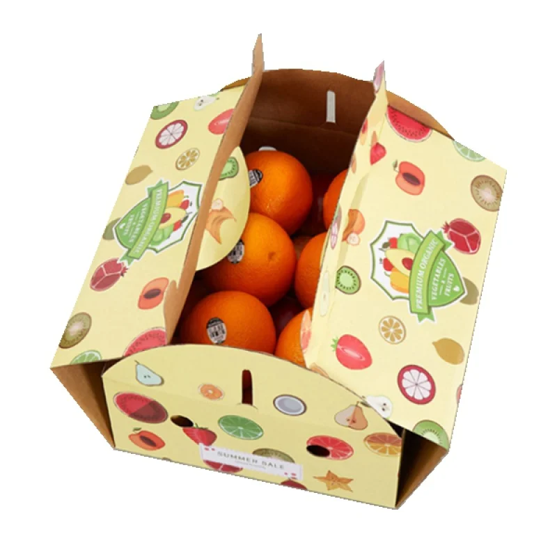 Customized Printed 5-Ply Corrugated Avocado Fresh Fruit Packaging Box Fruits and Vegetable Cardboard Trays Shipping Boxes
Customized Printed 5-Ply Corrugated Avocado Fresh Fruit Packaging Box Fruits and Vegetable Cardboard Trays Shipping Boxes
