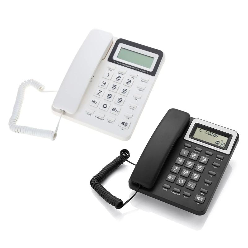 Corded Telephone Landline Phone Caller with LCD Display for Office and Home Drop Shipping
Corded Telephone Landline Phone Caller with LCD Display for Office and Home Drop Shipping
