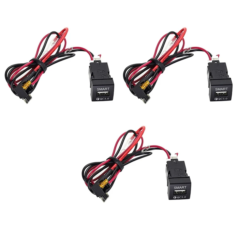 3X автомобильное зарядное устройство USB QC3.0, автомобильное зарядное устройство с USB-портом для Toyota Ralink 2019
3X автомобильное зарядное устройство USB QC3.0, автомобильное зарядное устройство с USB-портом для Toyota Ralink 2019