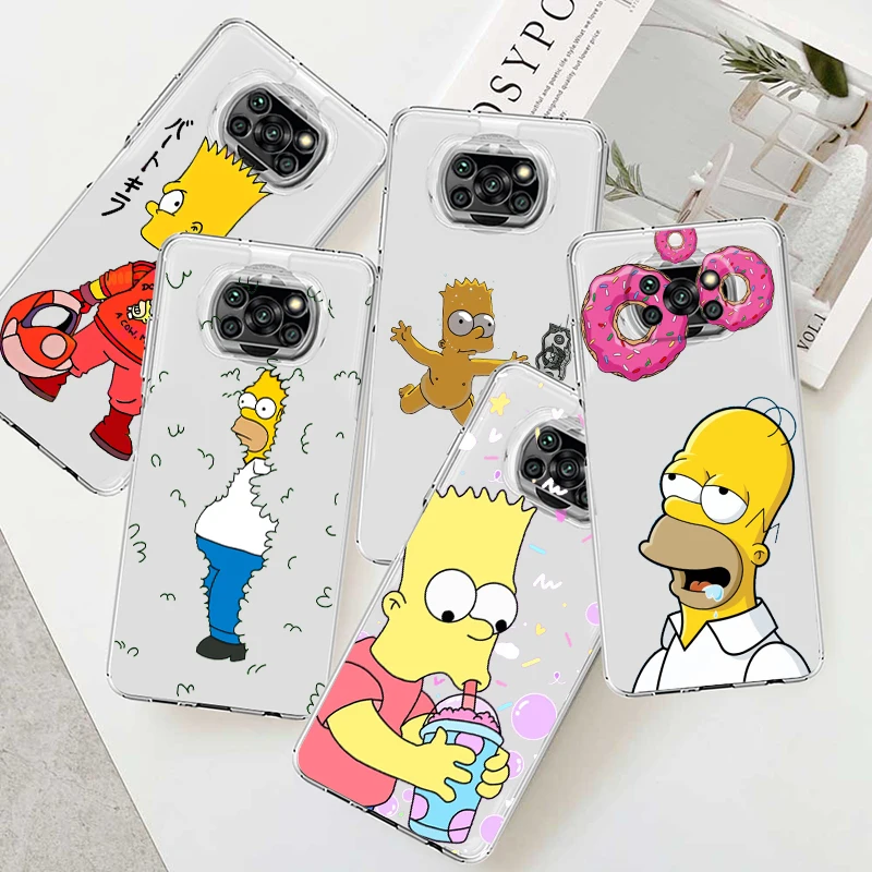 Disney Simpsons Bart Cute Phone Case For Xiaomi Mi Poco X4 X3 NFC F4 F3 GT M4 M3 M2 X2 F2 Pro C3 C40 C3 5G Transparent Cover
Disney Simpsons Bart Cute Phone Case For Xiaomi Mi Poco X4 X3 NFC F4 F3 GT M4 M3 M2 X2 F2 Pro C3 C40 C3 5G Transparent Cover