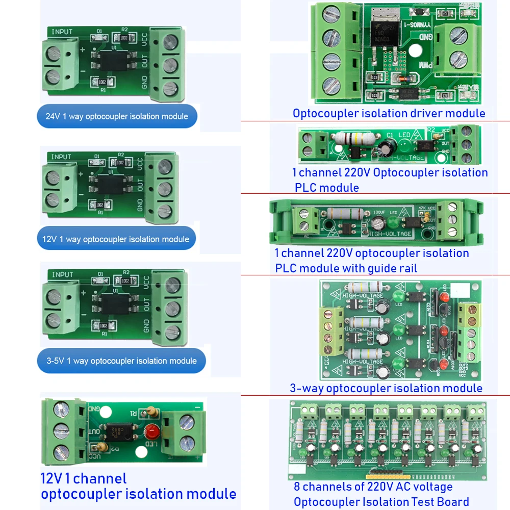 One Piece 1 Channel AC220V Optocoupler Isolation PLC Module Optocoupler Isolation Drive Module Test Board Module for Arduino Kit
One Piece 1 Channel AC220V Optocoupler Isolation PLC Module Optocoupler Isolation Drive Module Test Board Module for Arduino Kit