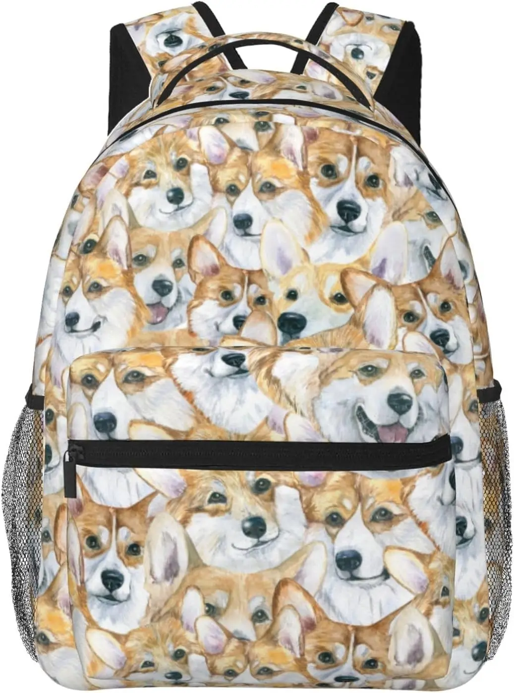 

Welsh Corgi Dog Watercolor Lightweight Laptop Backpack for Women Men College Bookbag Casual Daypack Travel Bag