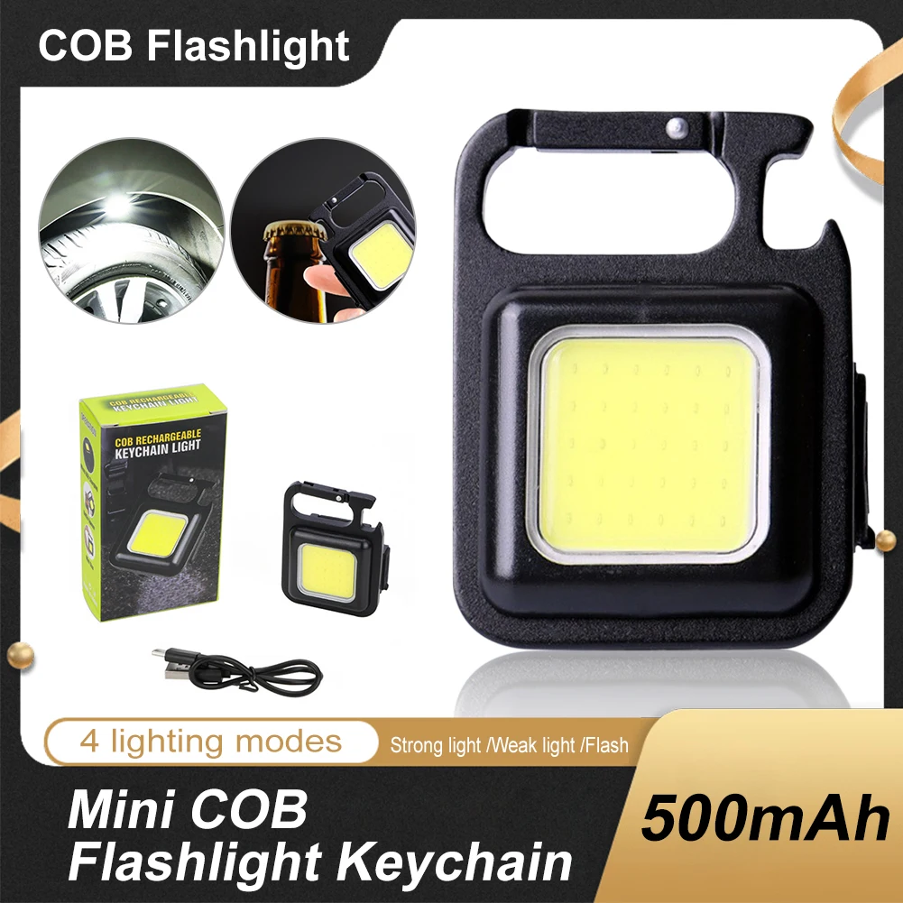 Multifunctional LED Working Light Glare Mini COB Keychain Light USB Charging Emergency Lamps Strong Magnetic Repair Work Outdoor
Multifunctional LED Working Light Glare Mini COB Keychain Light USB Charging Emergency Lamps Strong Magnetic Repair Work Outdoor