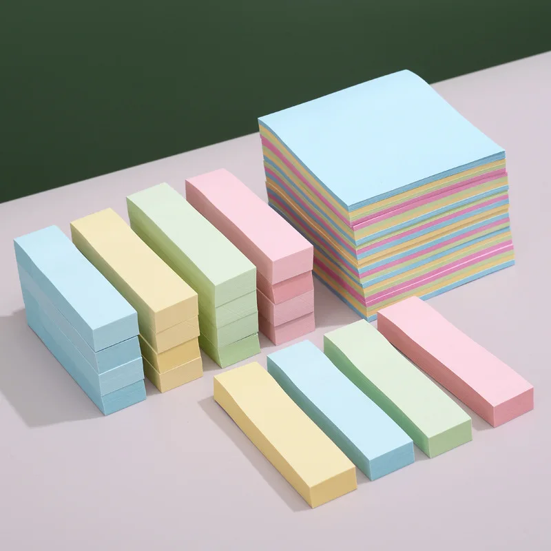 100 Sheets Sticky Notes Color Paper Memo Pads Posits Stationery Paper Stickers Post It Notes Tabs Notepad School Office Supplies
100 Sheets Sticky Notes Color Paper Memo Pads Posits Stationery Paper Stickers Post It Notes Tabs Notepad School Office Supplies