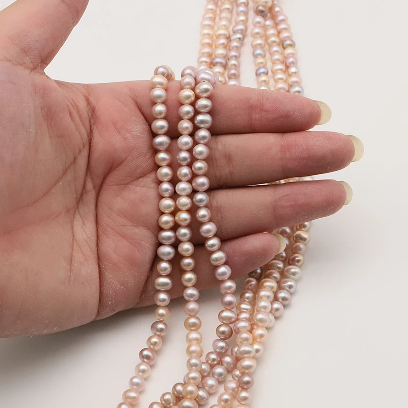 65pcs/Lot Natural Freshwater Pearl Beads High Quality 4-5mm champagne purple punch For Jewelry Making DIY Necklace Bracelet
65pcs/Lot Natural Freshwater Pearl Beads High Quality 4-5mm champagne purple punch For Jewelry Making DIY Necklace Bracelet