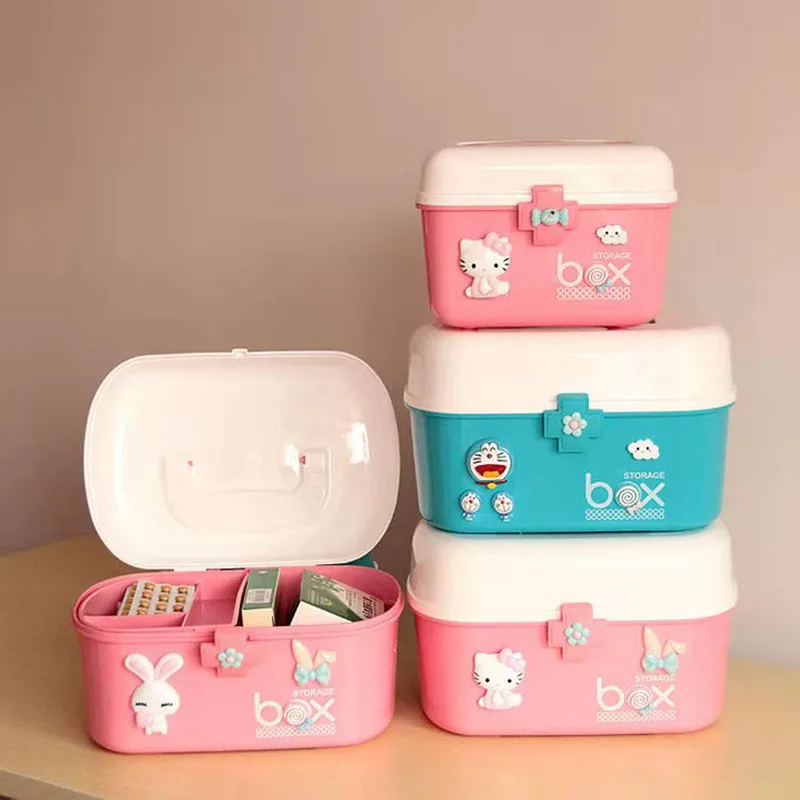 Portable Cases First Aid Kit Storage Box 2 Tiers Plastic High Capacity Travel Pill Box Organizer With Handle Medicine Chest
Portable Cases First Aid Kit Storage Box 2 Tiers Plastic High Capacity Travel Pill Box Organizer With Handle Medicine Chest