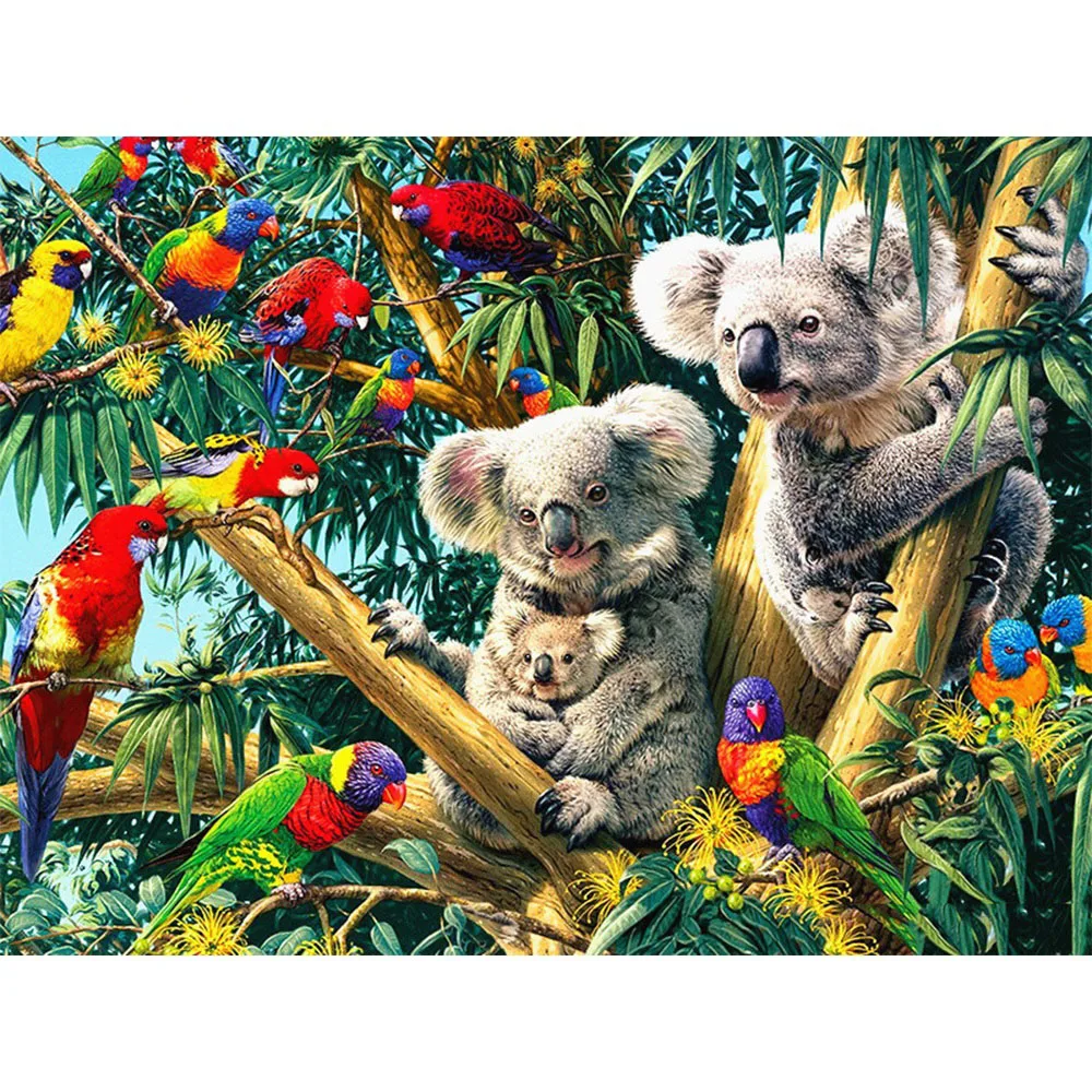 

Алмазная 5D картина «сделай сам», животное, коала, искусство, ручная работа, подарок, вышивка крестиком, алмазная вышивка, мозаика, рисование, украшение для дома