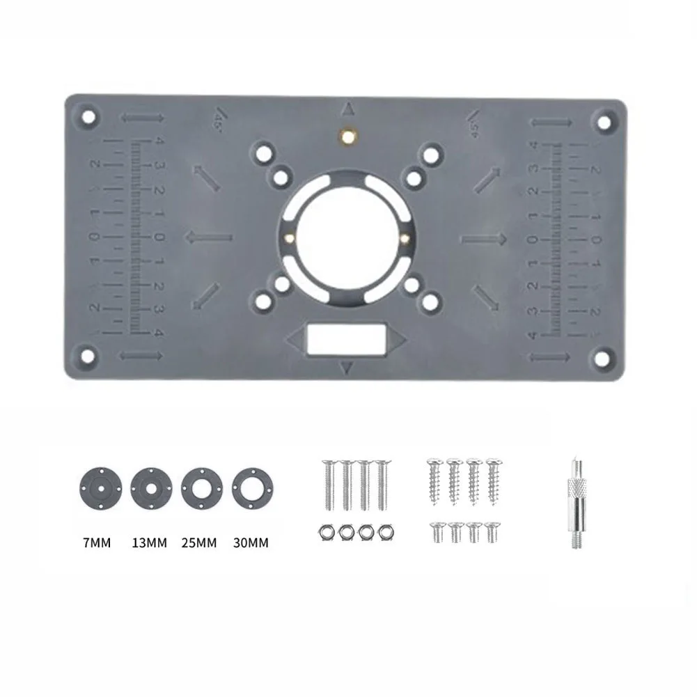 Router Table Plate Plastic Material Precision Trimming and Engraving Tool for Woodwork Perfect for Grooving and Edge Trimming
Router Table Plate Plastic Material Precision Trimming and Engraving Tool for Woodwork Perfect for Grooving and Edge Trimming