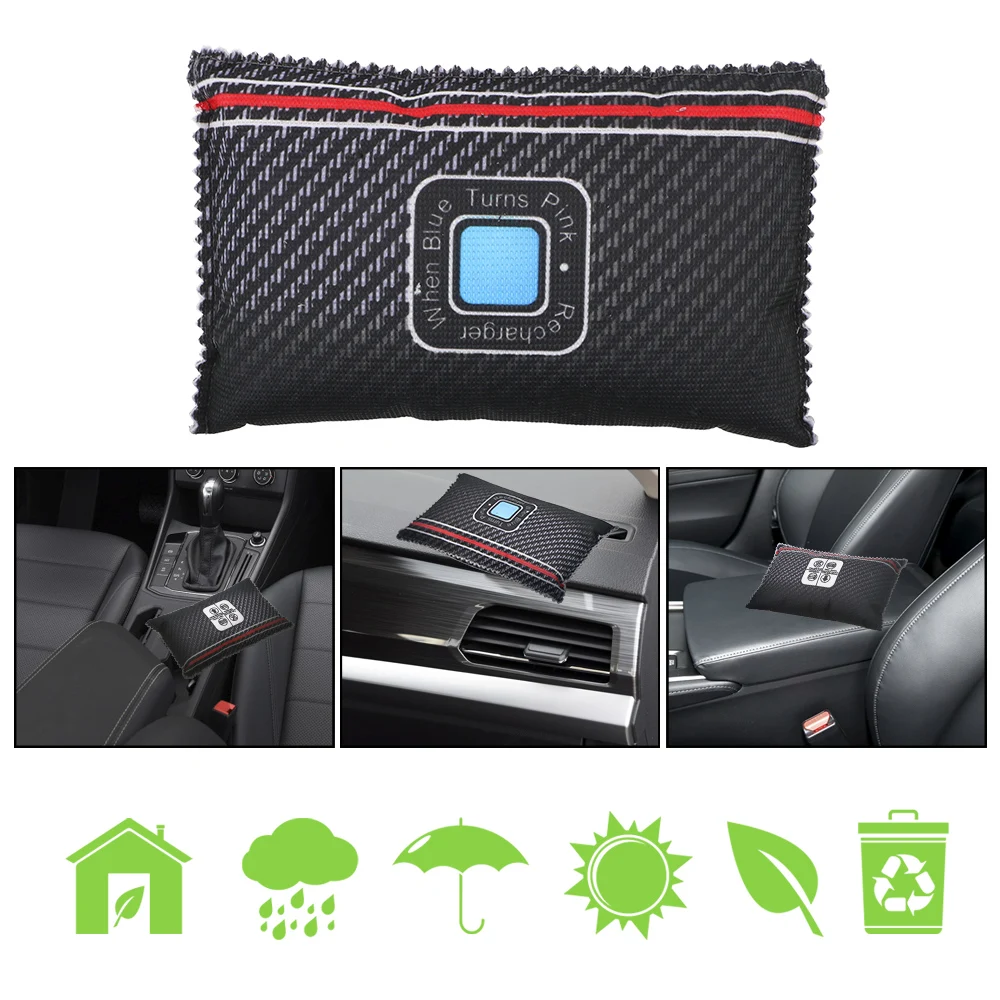 Car Desiccant Car Silica Gel Dehumidifier Bag Anti Mist Moisture Absorbing Bamboo Charcoal Bag Moisture Damp Absorber Reusable
Car Desiccant Car Silica Gel Dehumidifier Bag Anti Mist Moisture Absorbing Bamboo Charcoal Bag Moisture Damp Absorber Reusable