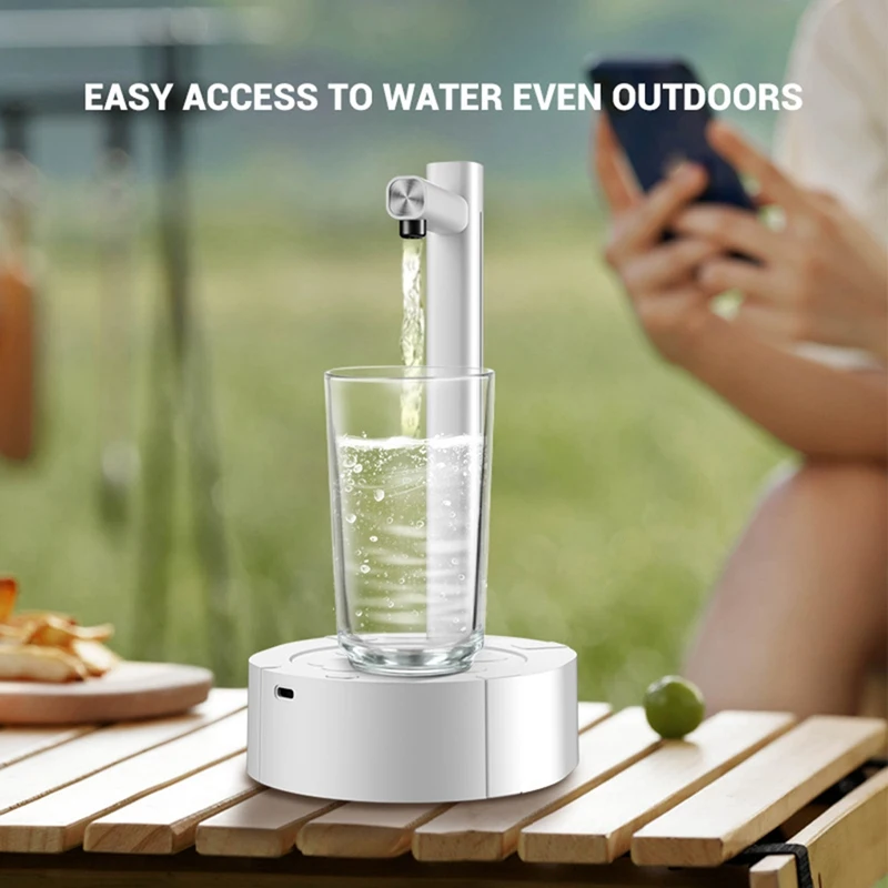 Portable Desktop Electric Water Dispenser Bottle Pump USB Charging Automatic Drinking Water Machine For Home Outdoor
Portable Desktop Electric Water Dispenser Bottle Pump USB Charging Automatic Drinking Water Machine For Home Outdoor