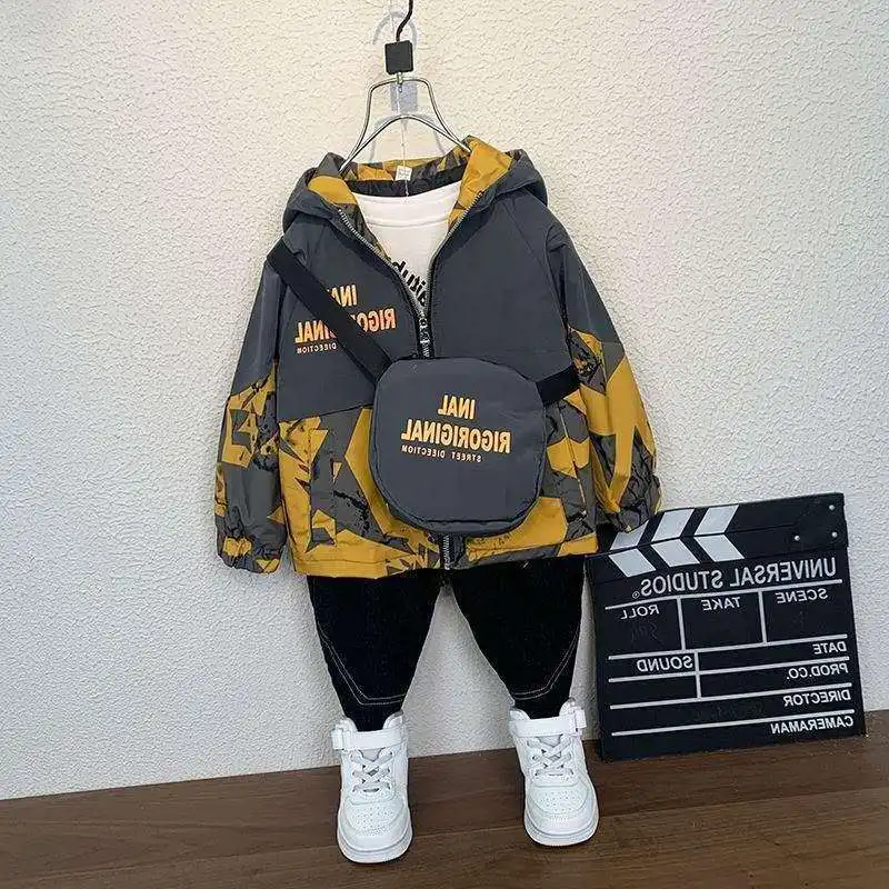 New Spring Autumn Children Jacket Cartoon Windbreaker Kids Jacket Boy Outerwear Coat Hooded Baby Clothing for Boys Kids Jackets
New Spring Autumn Children Jacket Cartoon Windbreaker Kids Jacket Boy Outerwear Coat Hooded Baby Clothing for Boys Kids Jackets