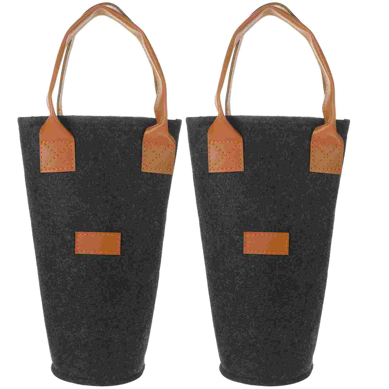 Bottle Bag Storage Beer Holiday Felt Wines Tote Gift Travel Portable Reusable Champagne Trendy Decor
Bottle Bag Storage Beer Holiday Felt Wines Tote Gift Travel Portable Reusable Champagne Trendy Decor